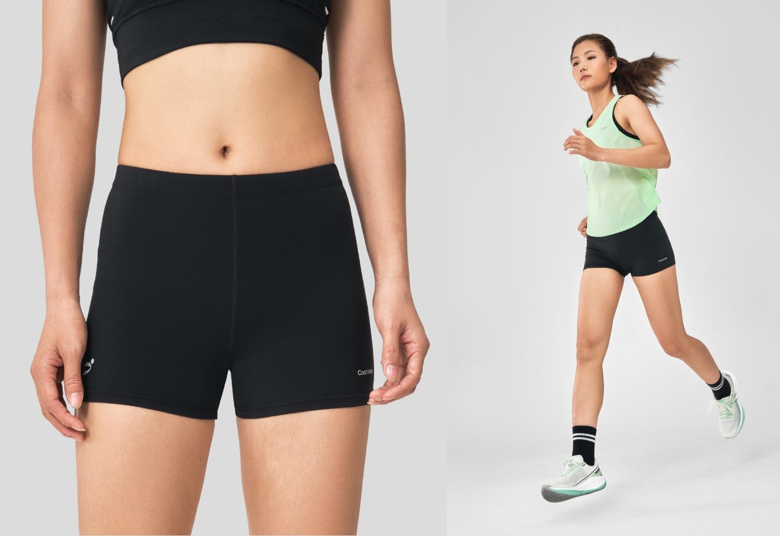 "NTOXCOOLMATE" Quần short chạy bộ Compression