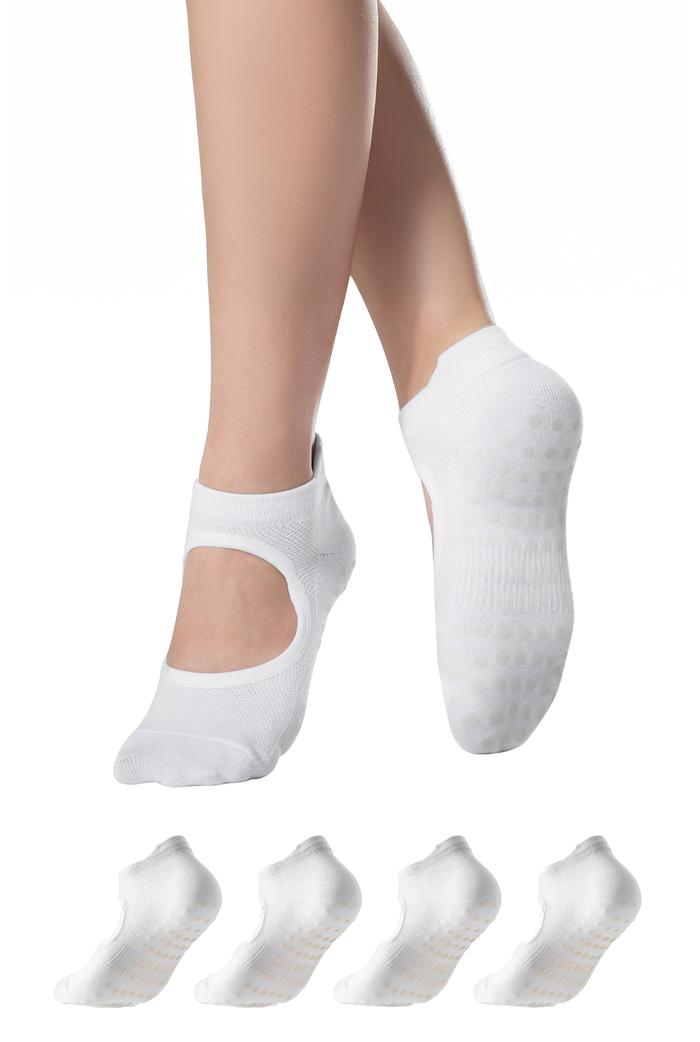 Pack 2 Tất Yoga & Pilates Grip Socks - undefined