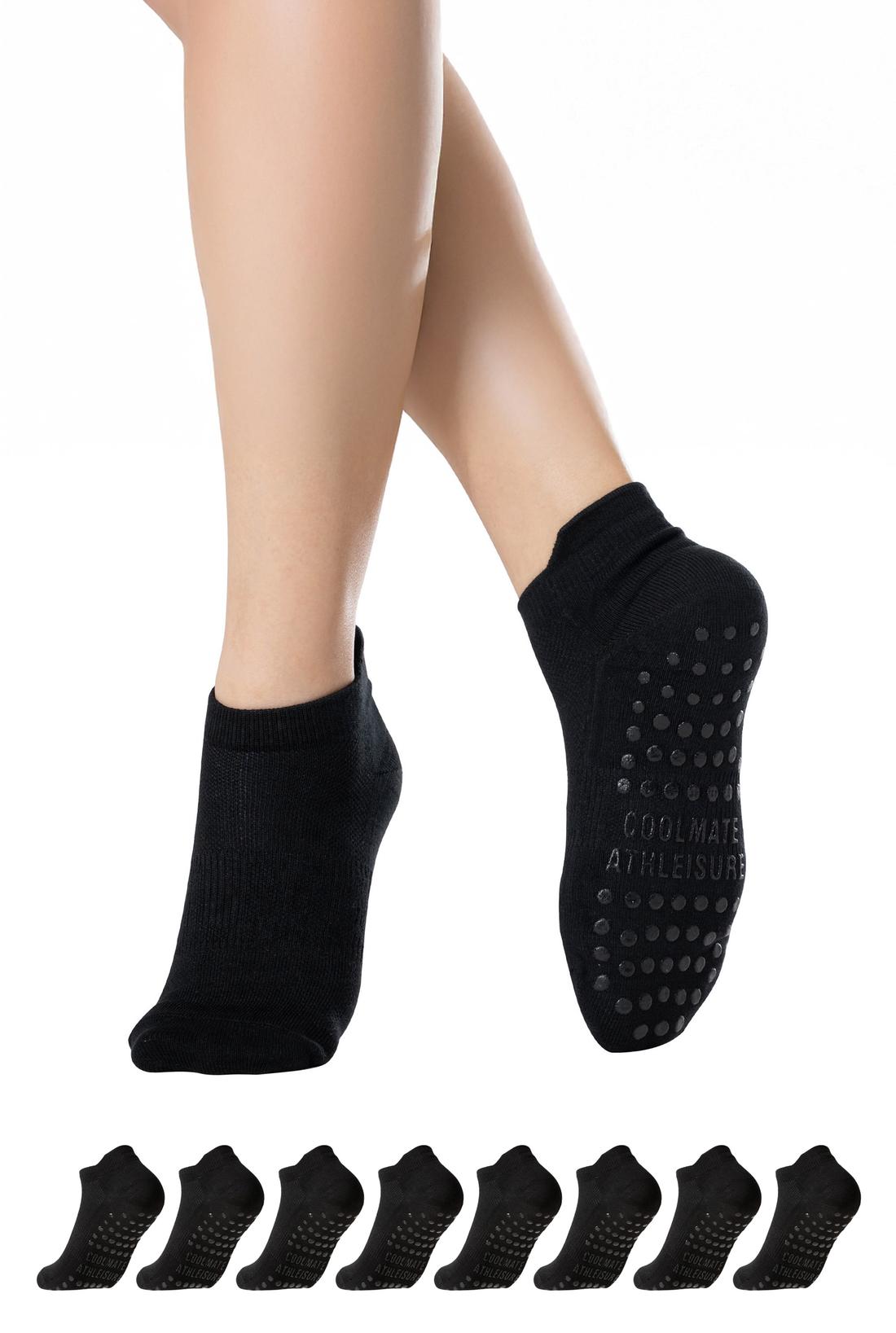 Pack 4 Tất cổ ngắn Yoga & Pilates - undefined