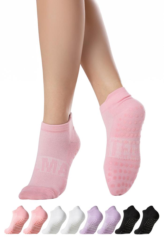 Pack 4 Tất cổ ngắn Yoga & Pilates - undefined