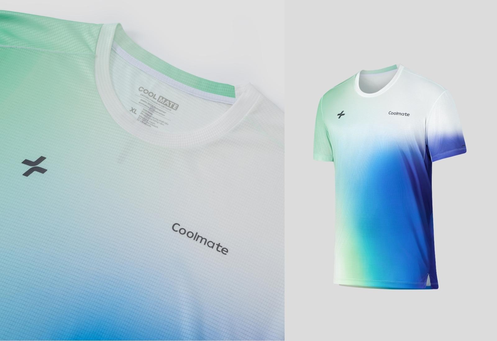 Tshirt Running Nam Graphic Aurora Flow