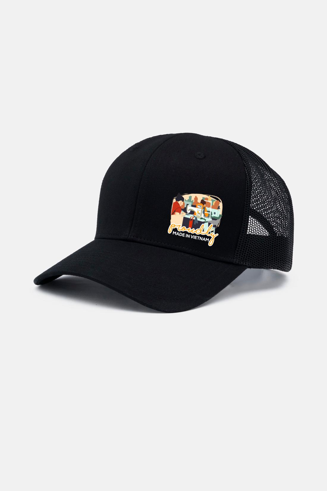 Mũ/Nón lưỡi trai nam Baseball Cap Proudly Made In Vietnam in màu nhà máy - undefined