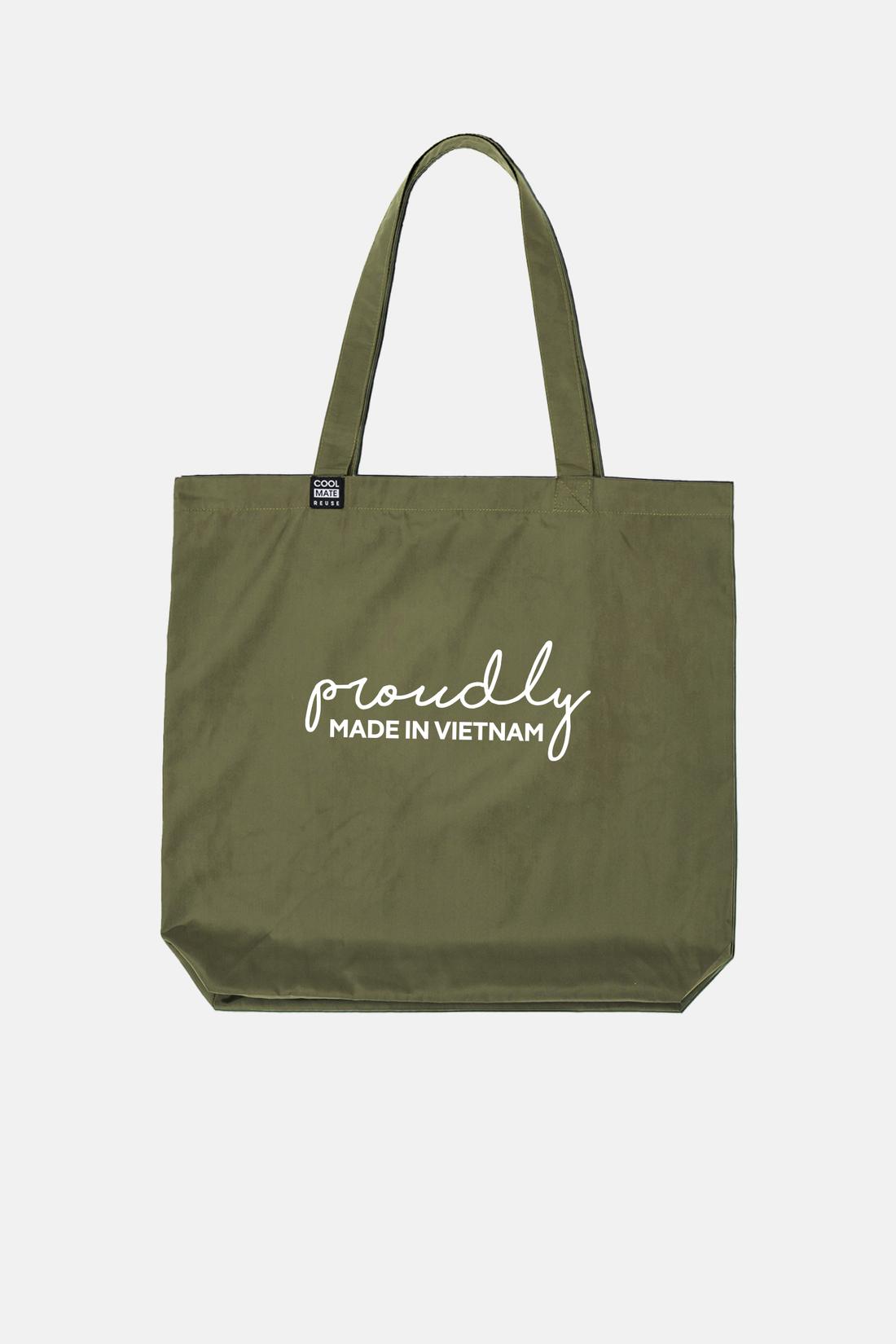 Proudly | Túi Clean Bag - màu Xanh Rêu - undefined