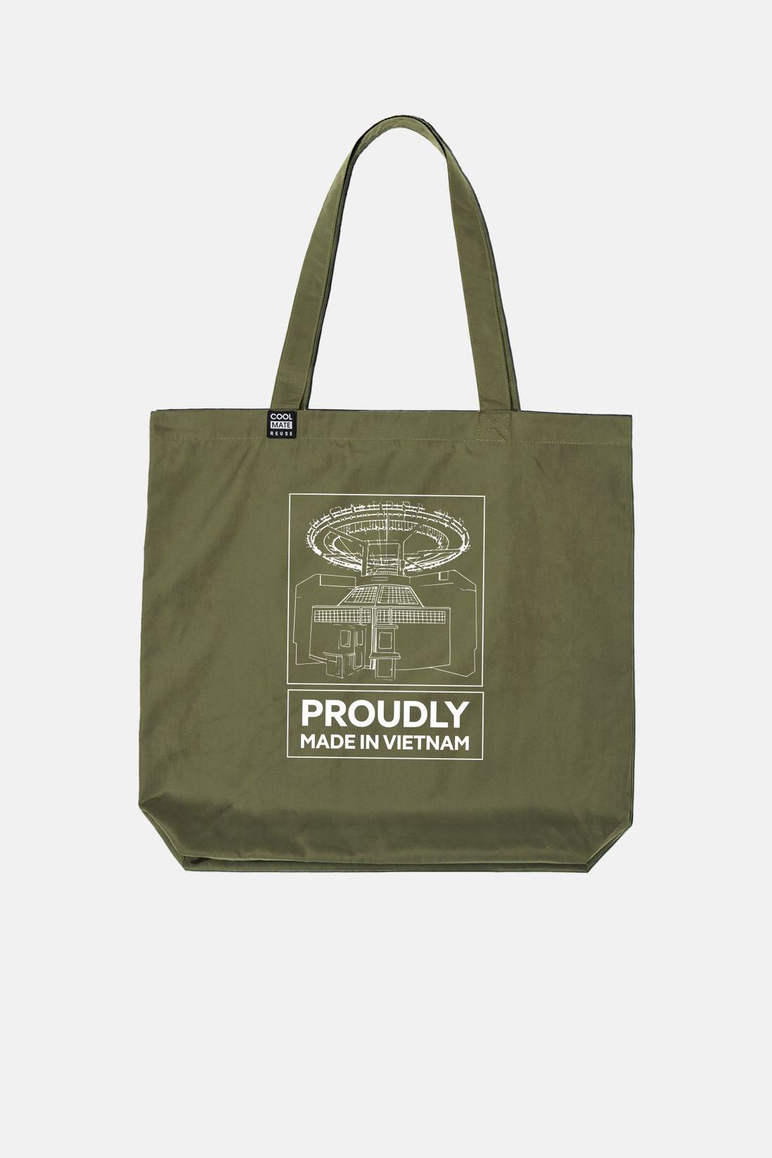 Proudly | Túi Clean Bag - màu Xanh Rêu - undefined