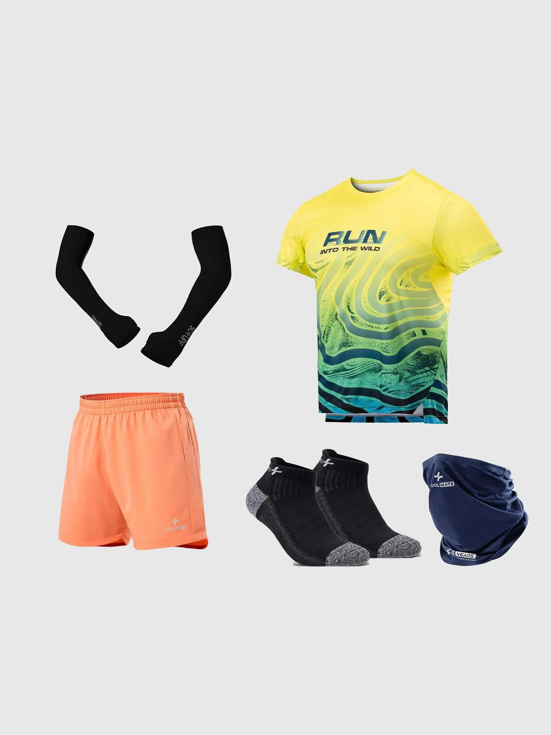 Set Đồ Chạy Bộ Graphic Tropical - undefined