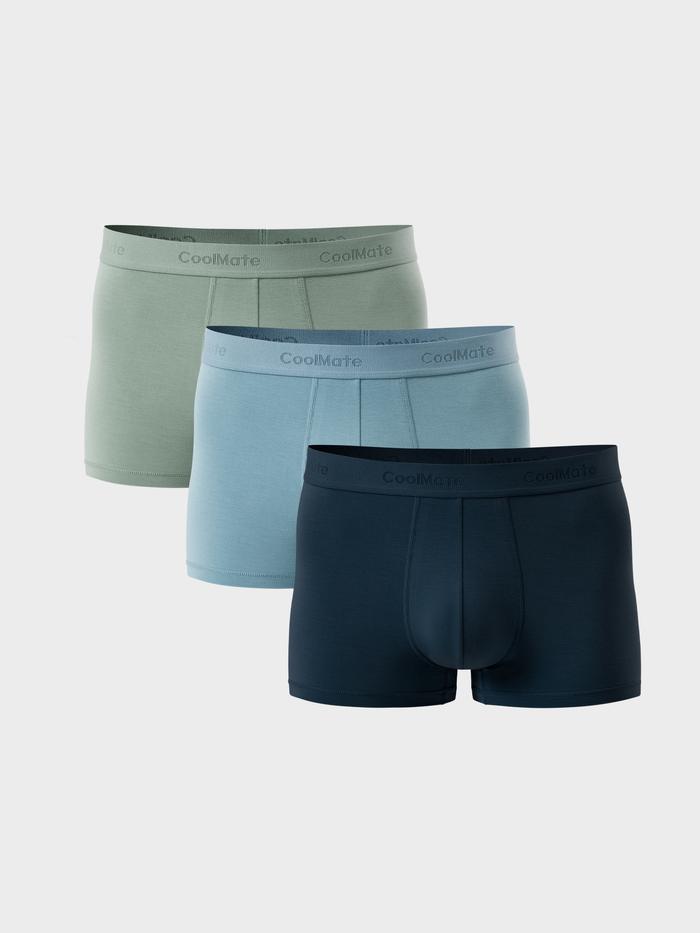 Combo 3 Quần Lót Nam Trunk Lenzing Modal - undefined