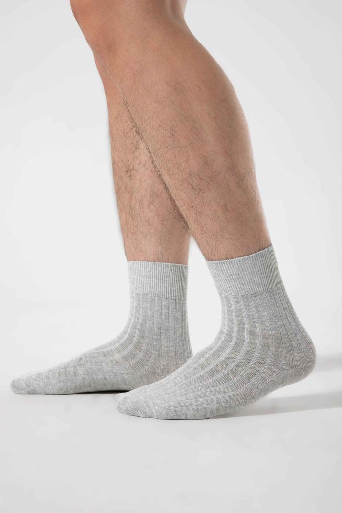 Combo 2 đôi Tất cổ trung Cotton Ribbed Coolmate - undefined