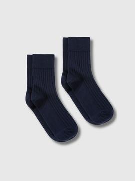 Combo 2 đôi Tất cổ trung Cotton Ribbed Coolmate - undefined