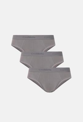 Combo 3 Quần Lót Nam Brief Cotton Compact - undefined