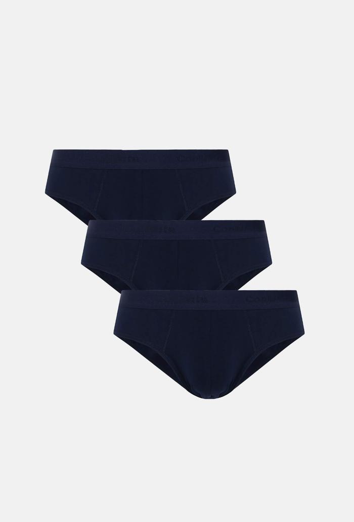 Combo 3 Quần Lót Nam Brief Cotton Compact - undefined