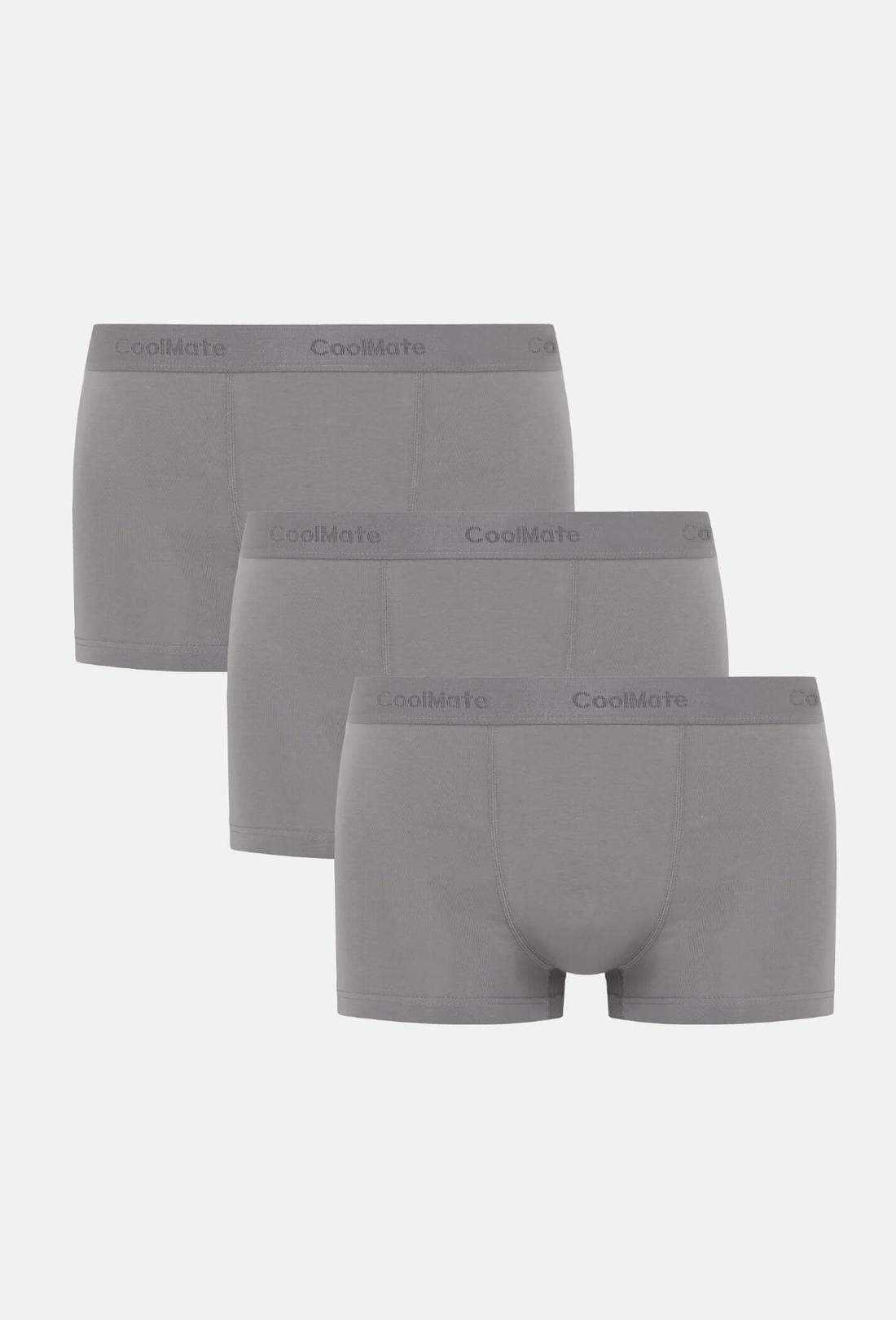 Combo 3 Quần Lót Nam Trunk Cotton Compact - undefined