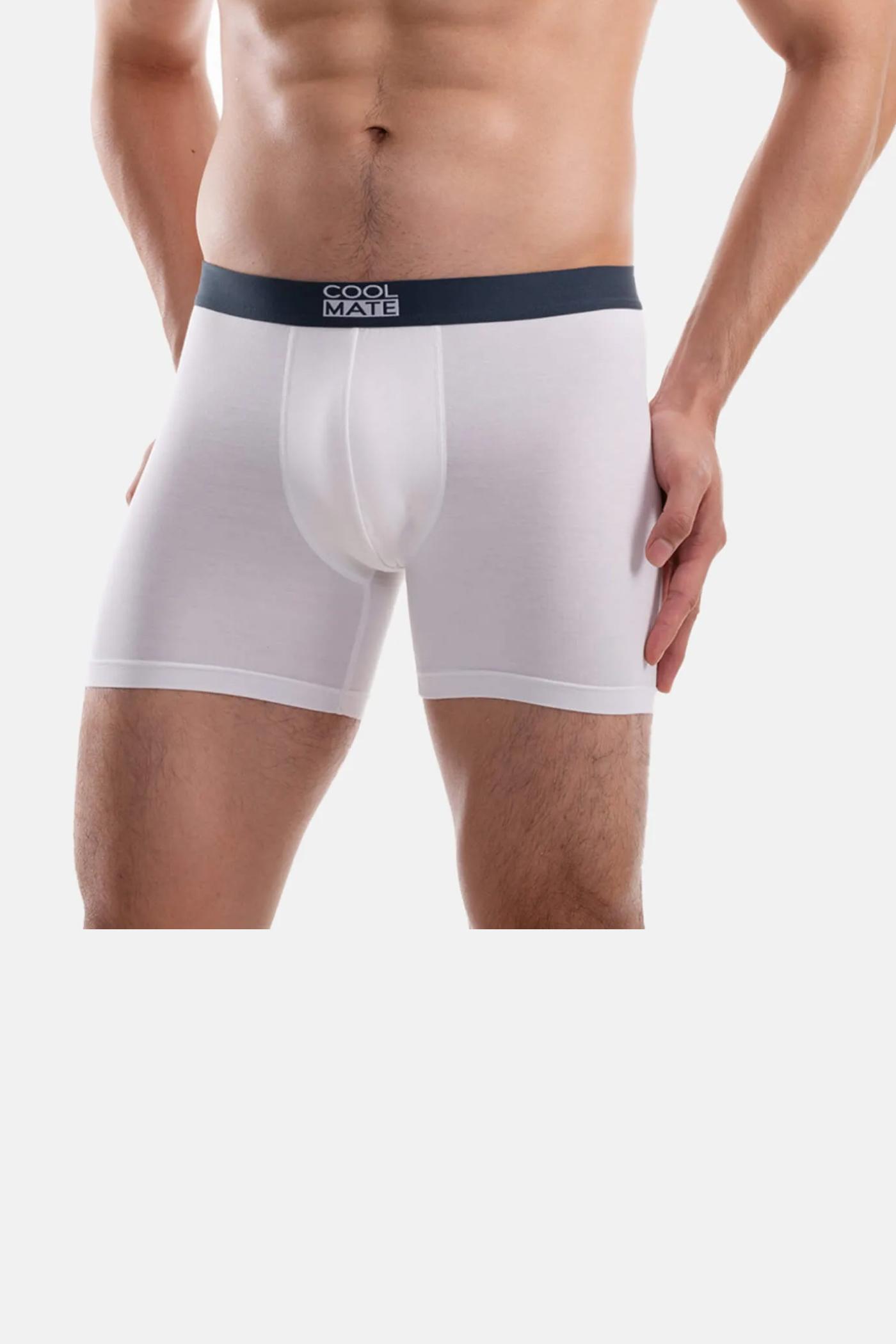 Combo 03 Quần Lót Nam Boxer Brief Vải Bamboo Kháng Khuẩn Coolmate