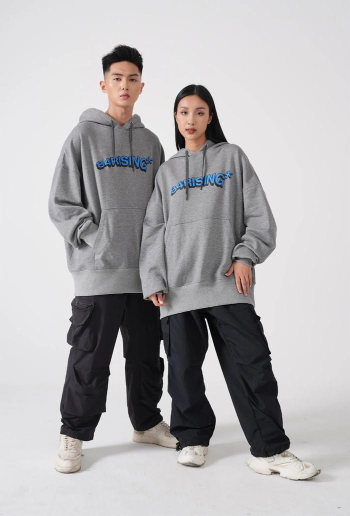 Áo Hoodie Oversize 84RISING TYPOGRAPHY - undefined