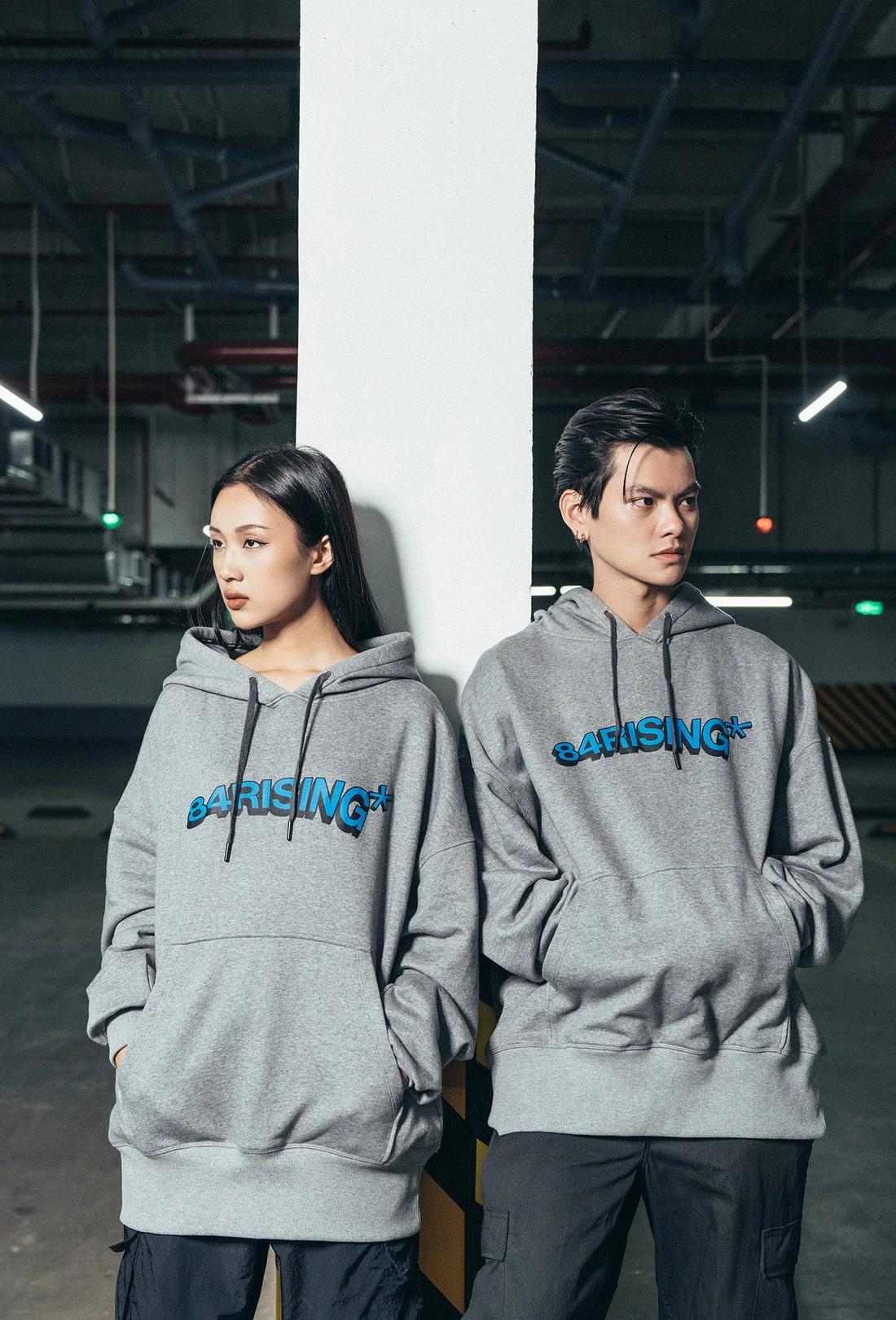 Áo Hoodie Oversize 84RISING TYPOGRAPHY - undefined