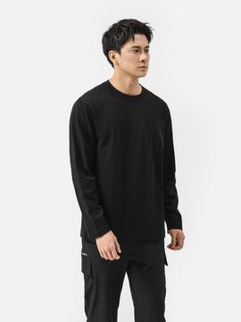 Áo thun dài tay 100% Cotton Relax fit - undefined