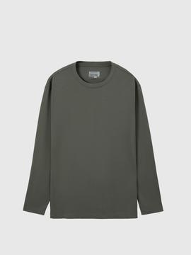 Áo thun dài tay 100% Cotton Relax fit - undefined