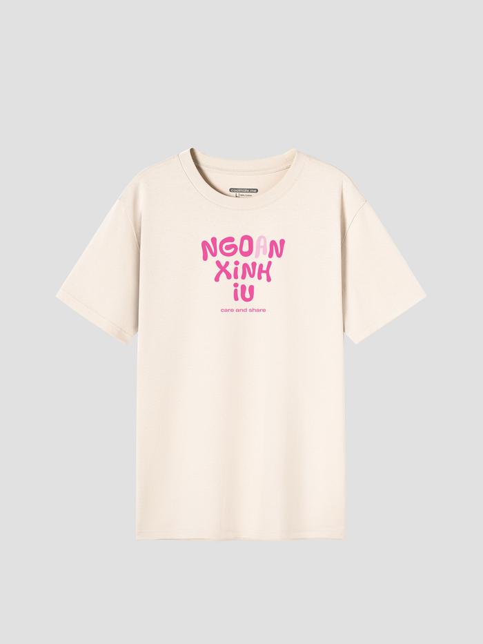 Áo in Cotton CARE SHARE - ÁO ẤM CHO EM - NGOAN XINH YÊU - undefined