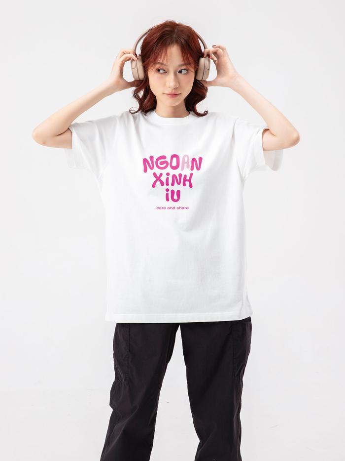 Áo in Cotton CARE SHARE - ÁO ẤM CHO EM - NGOAN XINH YÊU - undefined