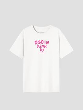 Áo in Cotton CARE SHARE - ÁO ẤM CHO EM - NGOAN XINH YÊU - undefined
