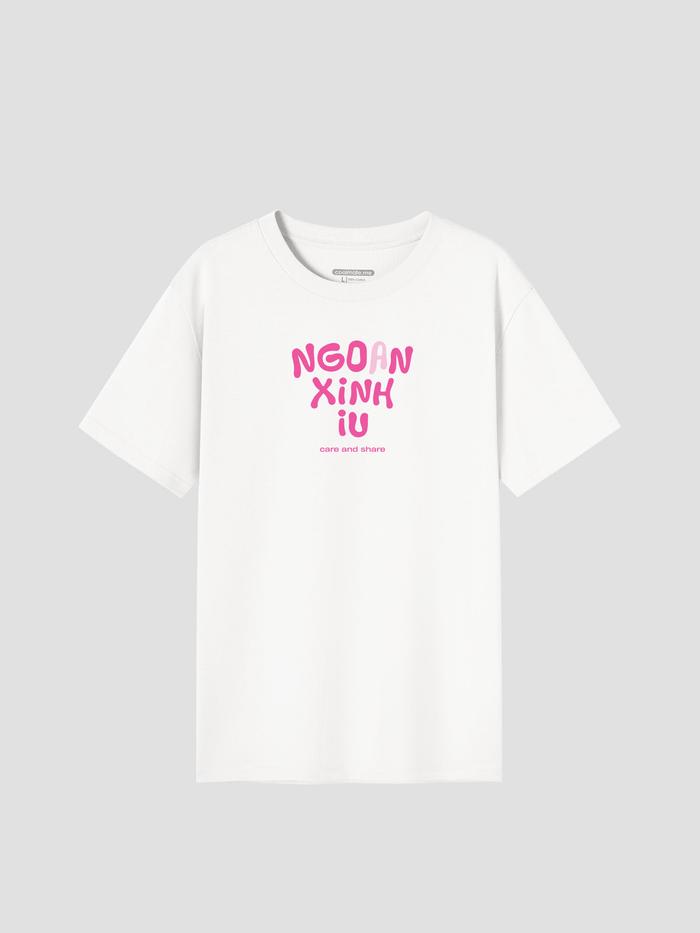 Áo in Cotton CARE SHARE - ÁO ẤM CHO EM - NGOAN XINH YÊU - undefined