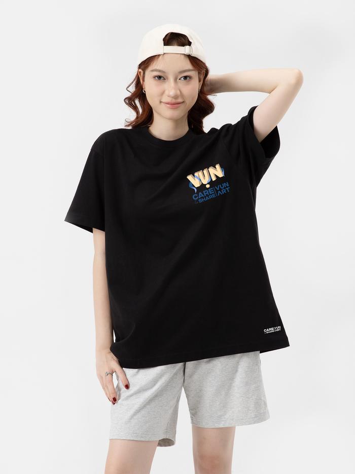 Áo in Cotton Compact CARE SHARE In Lụa VỤN ART IV - [Chung tay xây nhà mới] - undefined