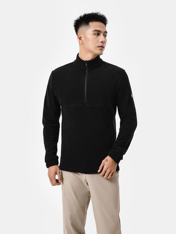 Áo khoác nỉ giả lông Half Fleece - undefined