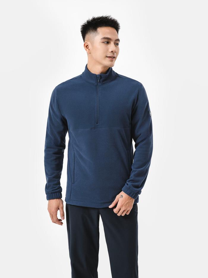 Áo khoác nỉ giả lông Half Fleece - undefined