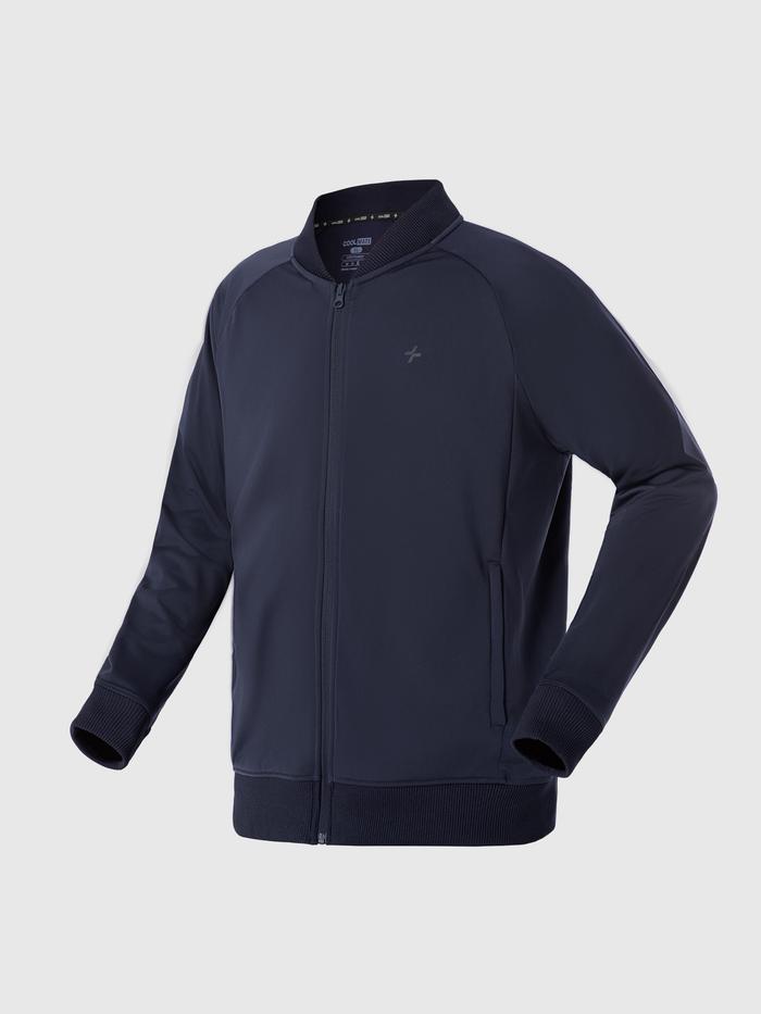 Áo khoác thể thao Track Jacket cổ Rib - undefined