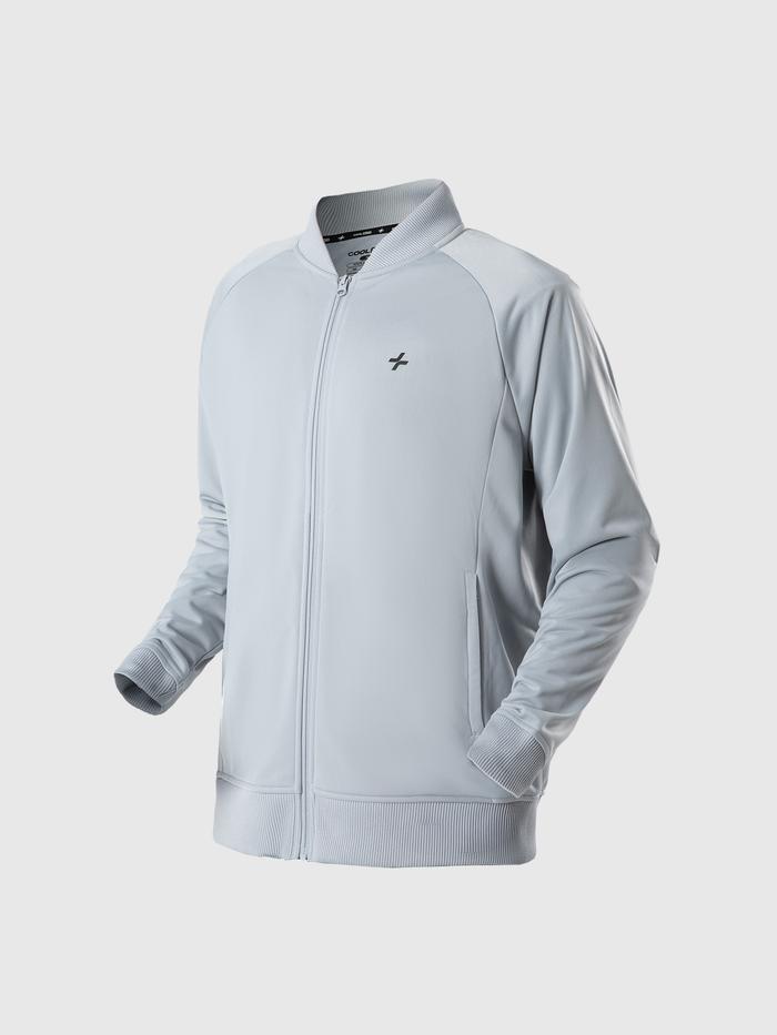 Áo khoác thể thao Track Jacket cổ Rib - undefined