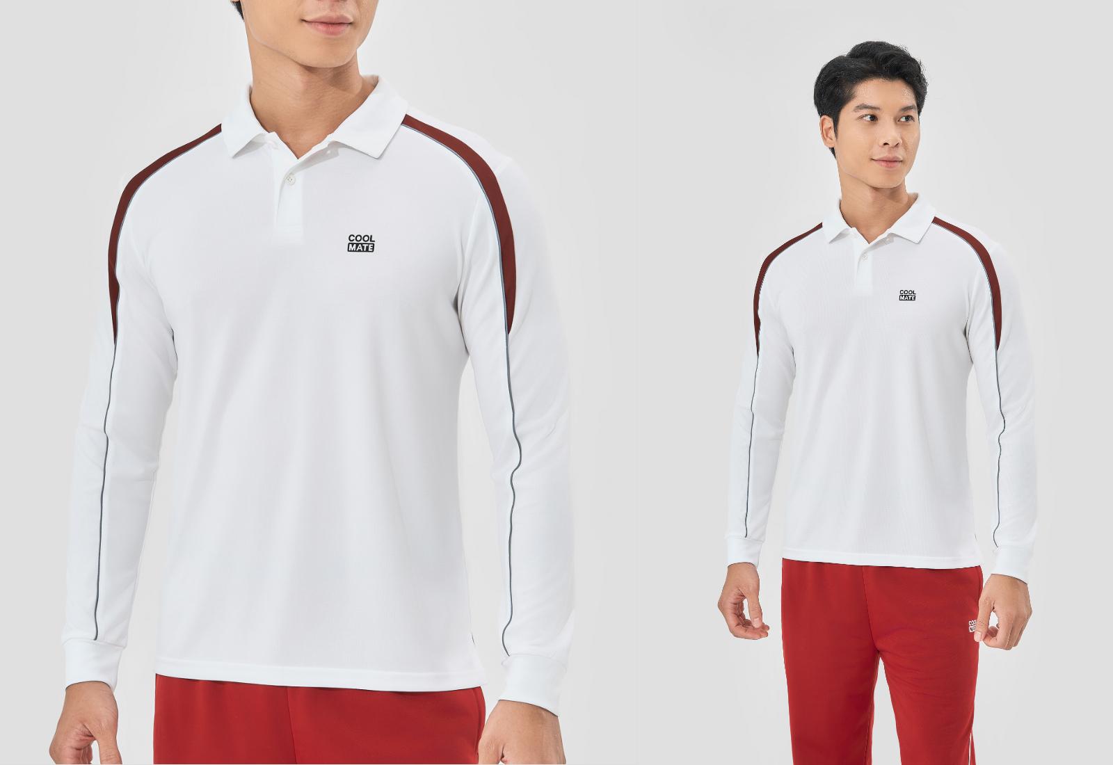 Polo dài tay thể thao Promax Flexline Active