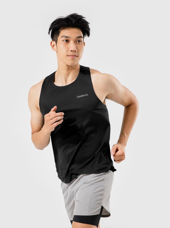 Áo Singlet Chạy bộ nam Essentials Fast & Free Run II - undefined