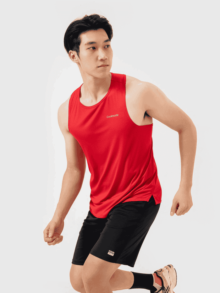 Áo Singlet Chạy bộ nam Essentials Fast & Free Run II - undefined
