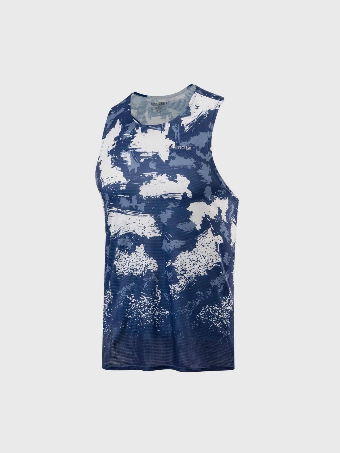 Áo Singlet Chạy Bộ Graphic Frosty Mountain - undefined