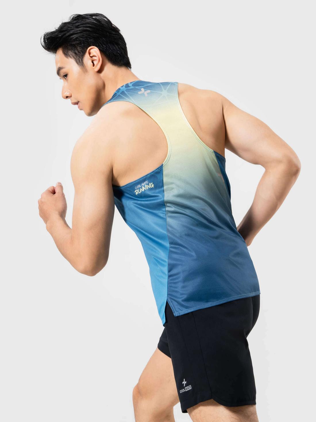 Combo 2 Áo Singlet Nam Chạy Bộ Graphic Photic Zone - undefined