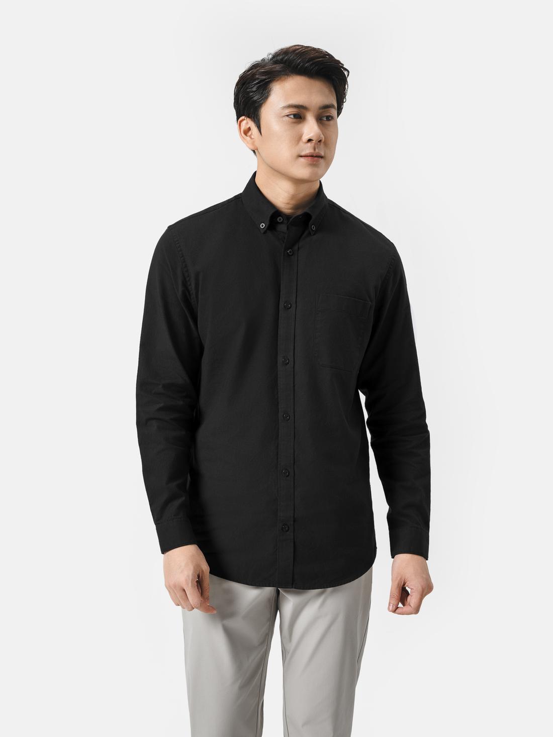 Áo Sơ Mi Dài Tay Essentials Cotton  - undefined