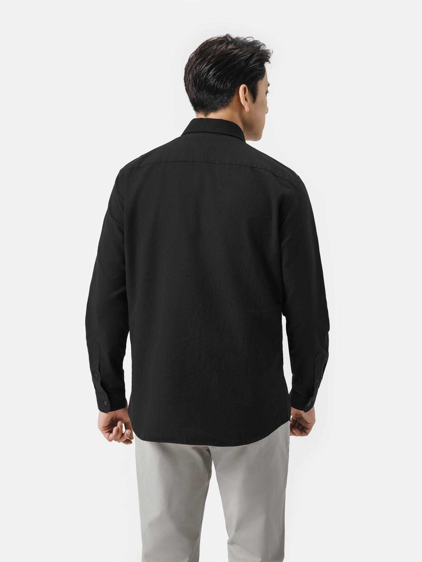 Áo Sơ Mi Dài Tay Essentials Cotton - undefined