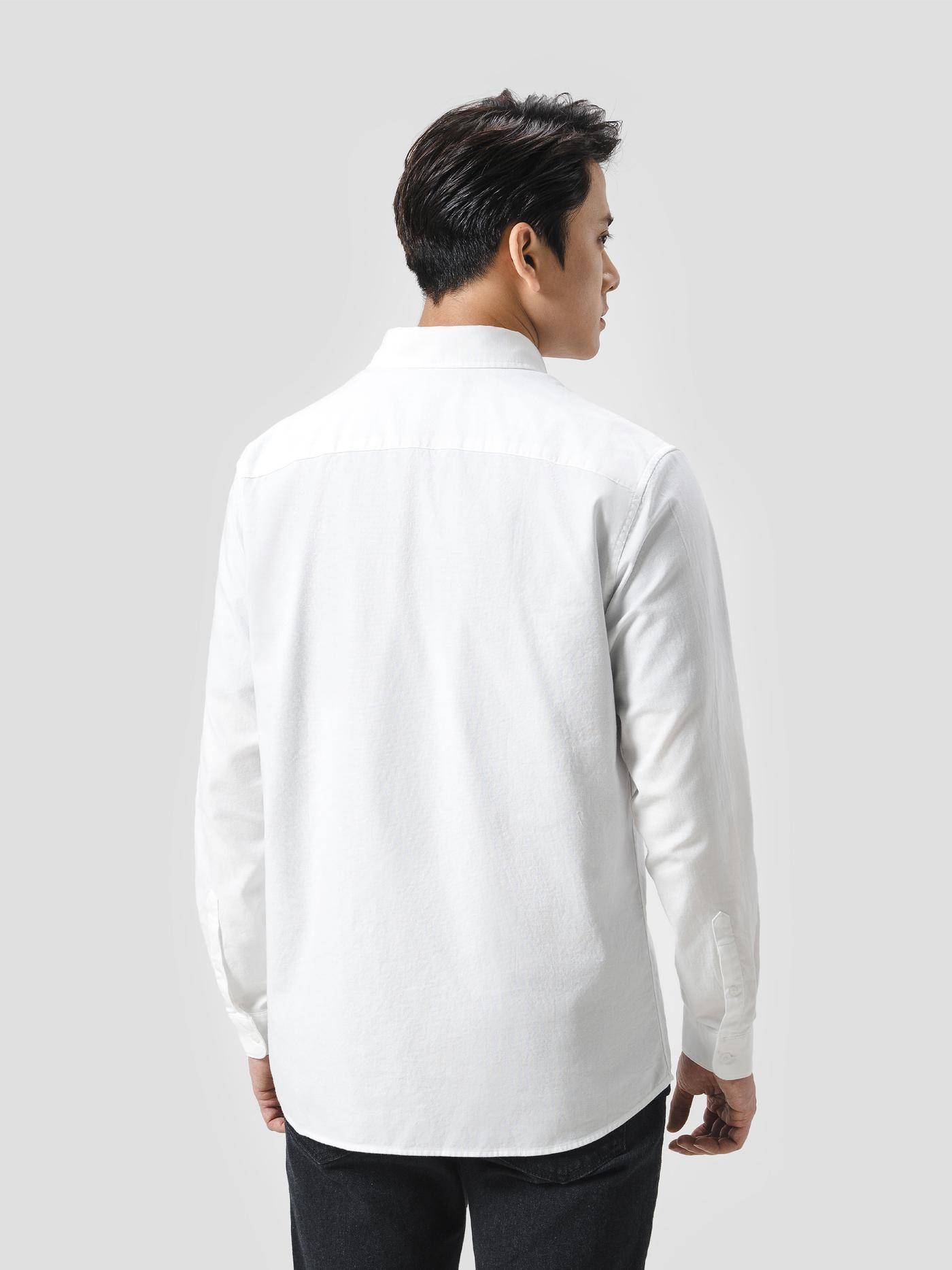 Áo Sơ Mi Dài Tay Essentials Cotton - undefined