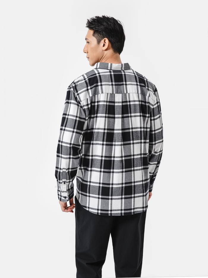 Áo sơ mi Flannel 100% Cotton - undefined