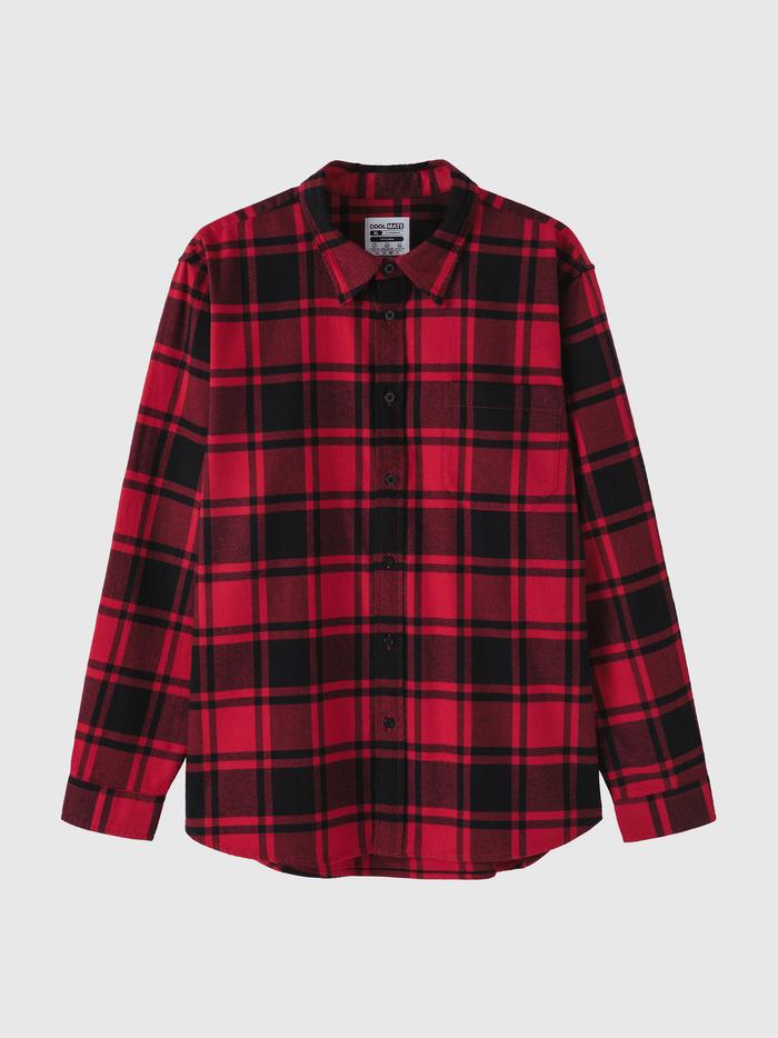 Áo sơ mi Flannel 100% Cotton - undefined