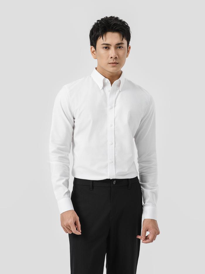 Áo sơ mi dài tay Oxford Premium - undefined