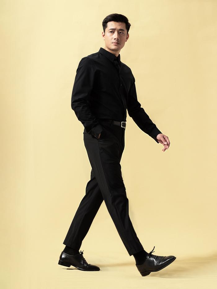 Áo Sơ Mi Dài Tay Premium Poplin  - undefined