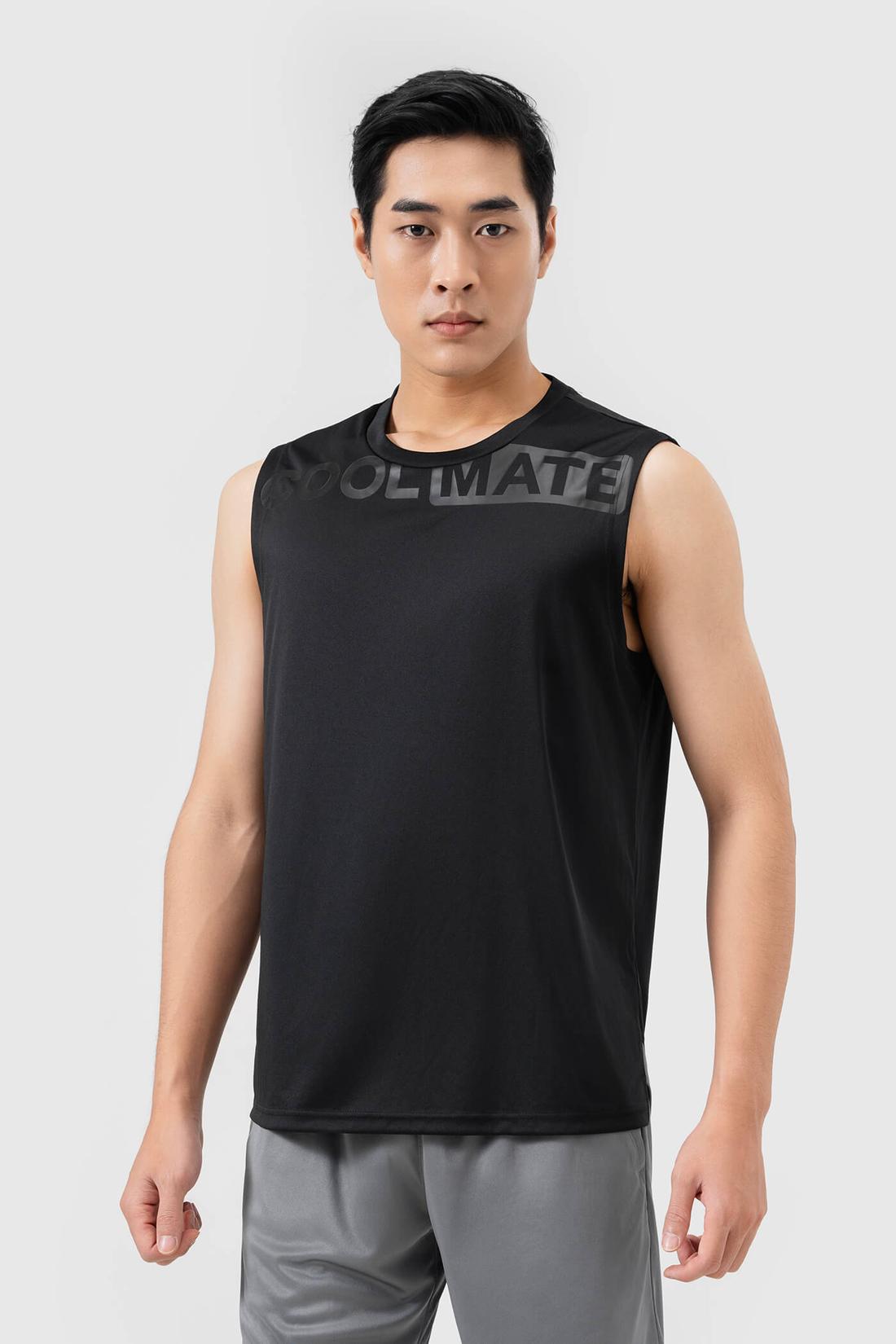 Áo Tanktop Nam Thể Thao Active logo - undefined