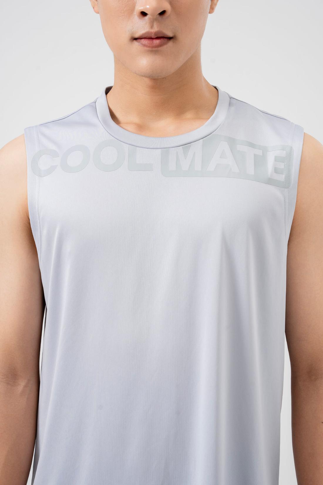 Áo Tanktop Nam Thể Thao Active logo - undefined
