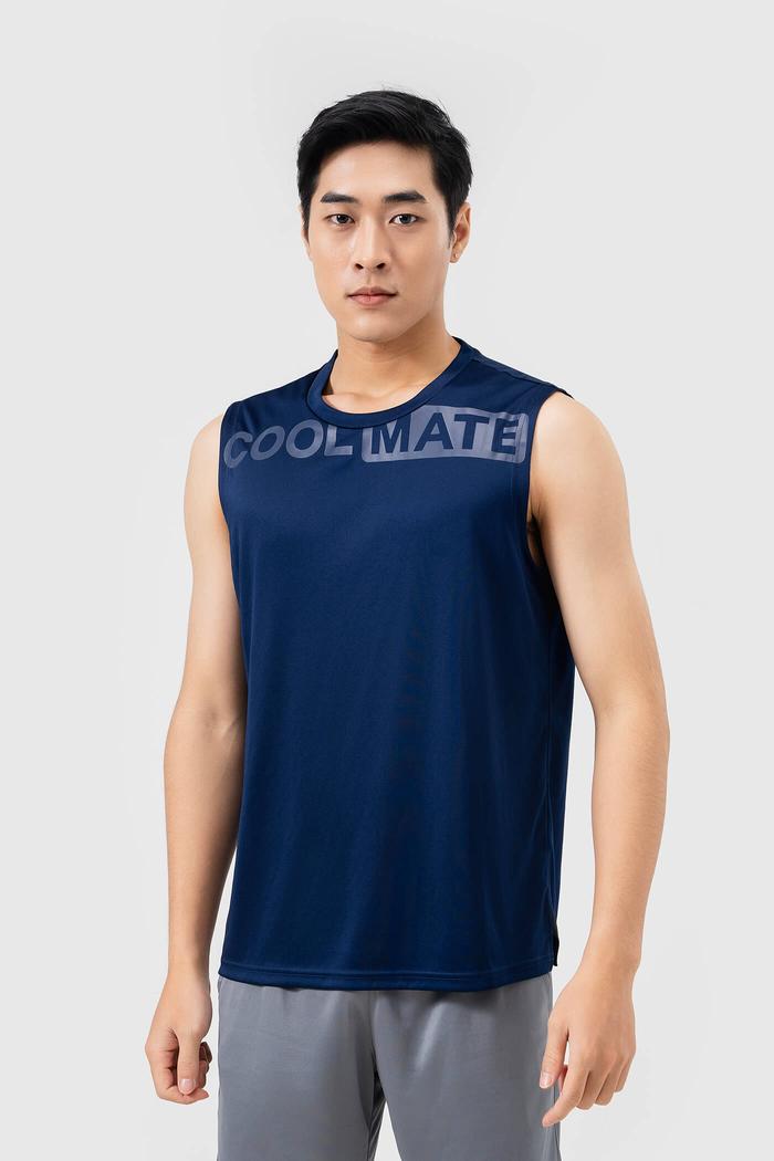 Áo Tanktop Nam Thể Thao Active logo - undefined