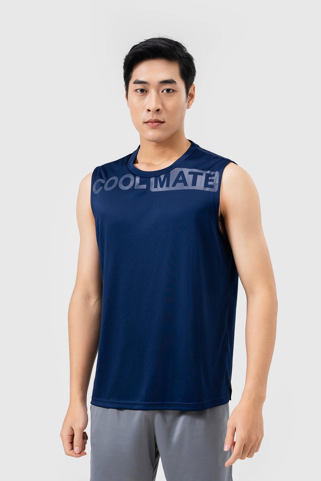 Áo Tanktop Nam Thể Thao Active logo - undefined