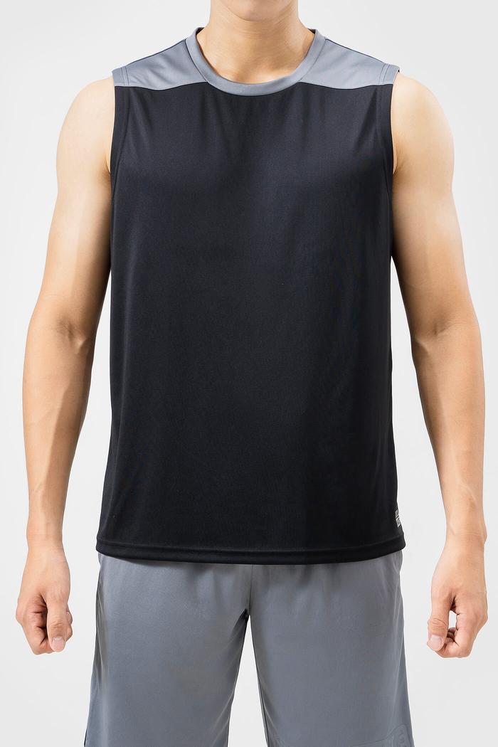 Áo Tanktop Nam Thể Thao Active phối màu - undefined