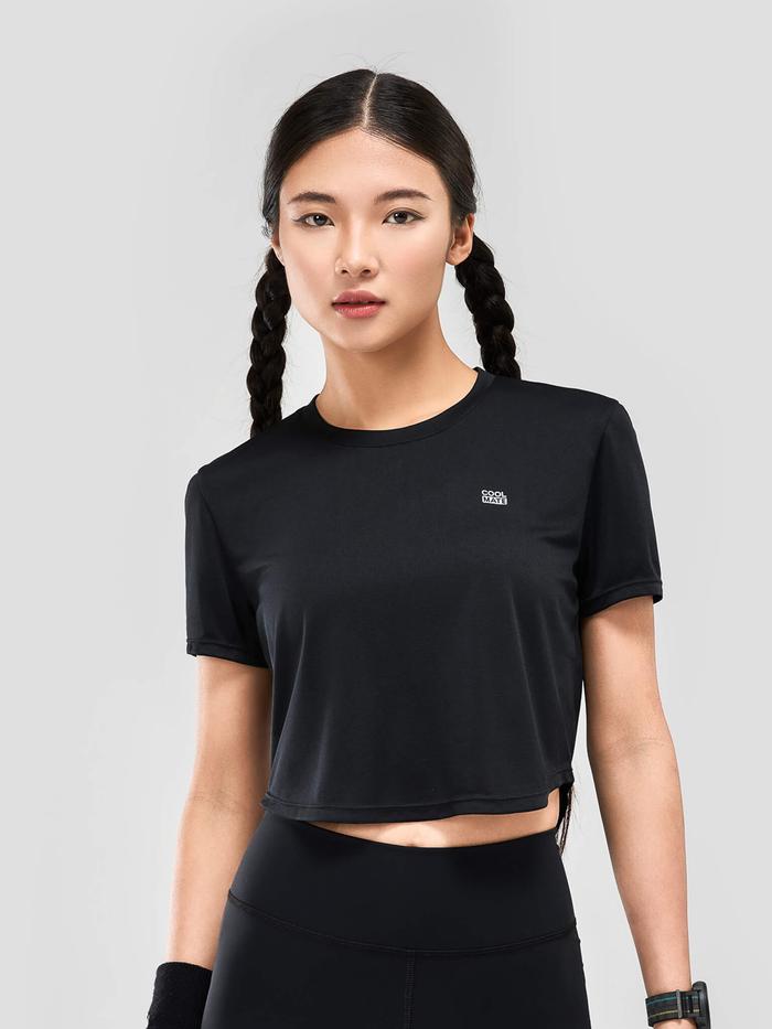 Áo thể thao nữ Lightweight Cropped Tee - undefined