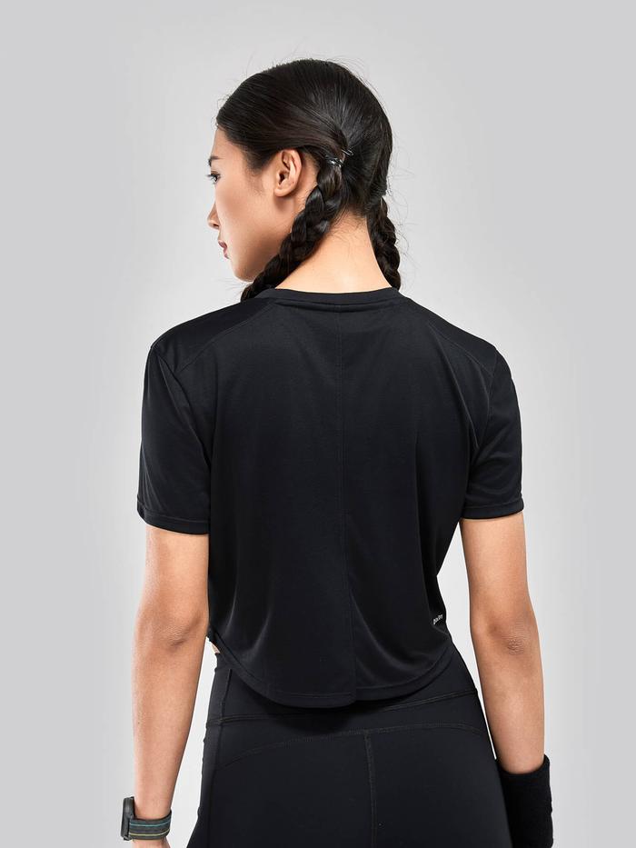 Áo thể thao nữ Lightweight Cropped Tee - undefined