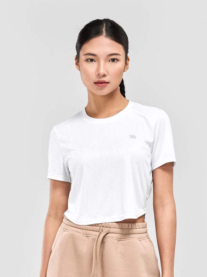 Áo thể thao nữ Lightweight Cropped Tee - undefined