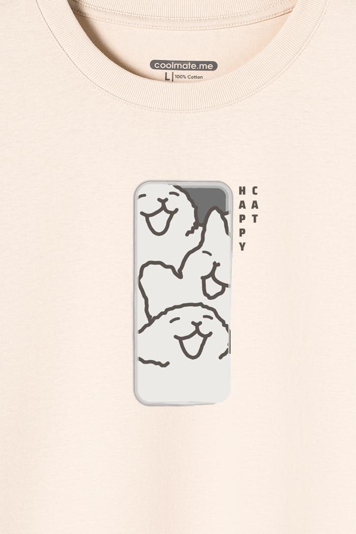 Áo Thun Nam C&S Happy Cat - undefined